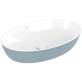Villeroy & Boch Artis håndvask, 61x41 cm, lyseblå