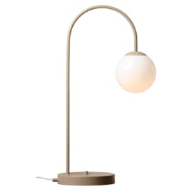 Aldex Una bordslampa, beige