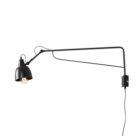 Aldex Soho vägglampa, 90 cm, svart