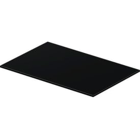 Duravit DuraSquare glashylde, 970x8 mm, sort
