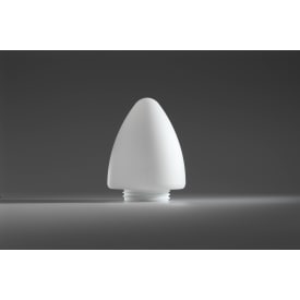 Skærm Ivetofta mat opalglas gevind 99 mm Ø160 mm højde 192 mm