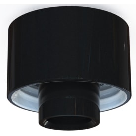 Ifö Electric lampebase, 84,5 mm, sort