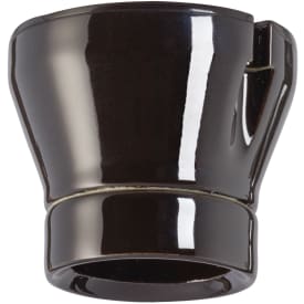 Ifö Electric E27 loftfatning, Ø6,5 cm, sort