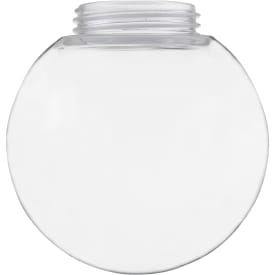 Skærm glob klart glas gevind 99 mm Ø200 mm højde 190 mm