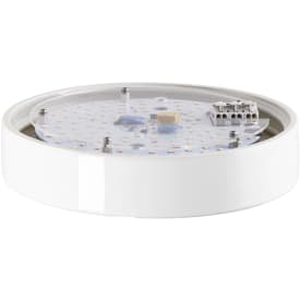 Loft- og Vægarmatur hvid glasur med 185,5 mm gevind IP44 LED