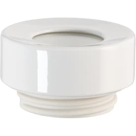 Hvid Loftplade i porcelæn for Light On IP44 230V og sauna 6057