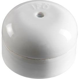 Koblingsdåse porcelæn rund Ø55 mm, 4x3x2,5 mm2 400V IP20 hvid