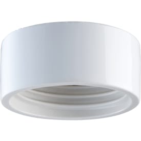 Loft- og Vægarmatur hvid glasur 84,5 mm gevind IP20 LED