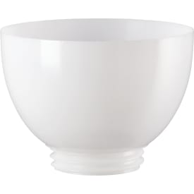 Skærm hvid, polyeten gevind 84,5 mm Ø 170 mm højde 105 mm