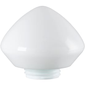 Skærm Stil och Lyx blank opal gevind 84,5 mm Ø190 mm højde 135mm