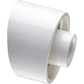 Vægarmatur hvid glasur med 84,5 mm gevind IP54 LED