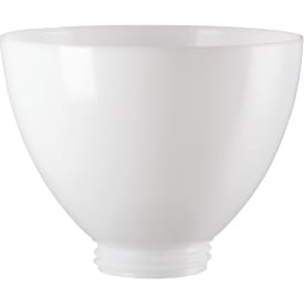 Skærm hvid, polyeten gevind 99 mm Ø 250 mm højde 174 mm