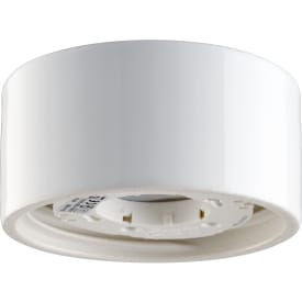 Loft- og Vægarmatur hvid glasur med 99 mm gevind IP44 LED