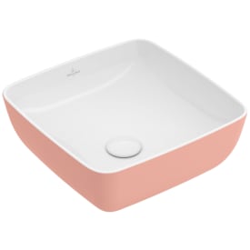 Villeroy & Boch Artis håndvask, 41x41 cm, lyserød
