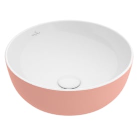 Villeroy & Boch Artis håndvask, Ø43 cm, lyserød
