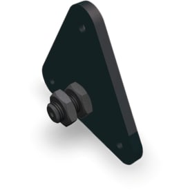 10 stk PREFA montageplade M10 sort