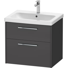 Duravit D-Code möbelpaket, 65x48 cm, matt svart