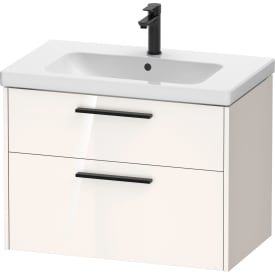 Duravit D-Code møbelpakke, 80x48 cm, hvid højglans