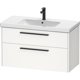 Duravit D-Code møbelpakke, 100x48 cm, mat hvid