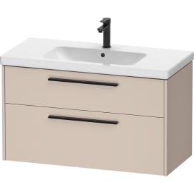 Duravit D-Code møbelpakke, 100x48 cm, mat beige
