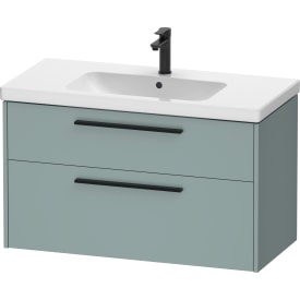 Duravit D-Code møbelpakke, 100x48 cm, mat grøn