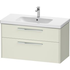 Duravit D-Code møbelpakke, 100x48 cm, mat lysegrøn