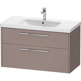 Duravit D-Code møbelpakke, 100x48 cm, mat brun