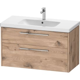 Duravit D-Code møbelpakke, 100x48 cm, eg