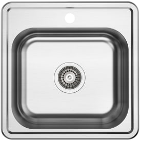 Lavabo LA 410 køkkenvask, 48,5x48,5 cm, stål