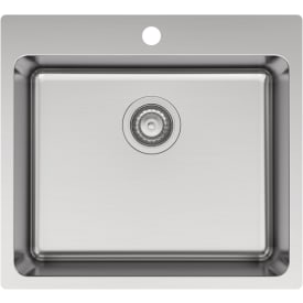 Lavabo LA 550 kjøkkenvask, 55x50 cm, stål