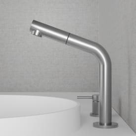Scandtap Harmonised B2P tvättställsblandare, utdragbar pip, borstat stål