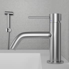 Scandtap Voyage B håndvaskarmatur, børstet stål