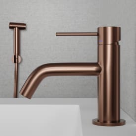 Scandtap Voyage B håndvaskarmatur, børstet kobber