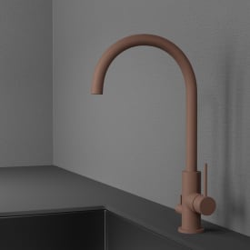 Scandtap Equip kjøkkenbatterieri, med avstengning, rust