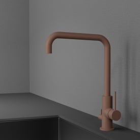 Scandtap Mood D køkkenarmatur, mat brun