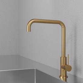 Scandtap Mood köksblandare, borstad mässing