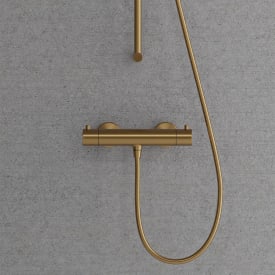 Scandtap Pleasure 1 brusearmatur, børstet messing