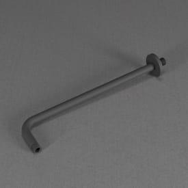 Scandtap Harmonized brusearm, 46 cm, mat antracit