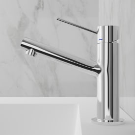 Scandtap Vector håndvaskarmatur, poleret stål