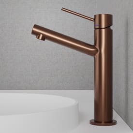 Scandtap Vector tvättställsblandare, borstad koppar