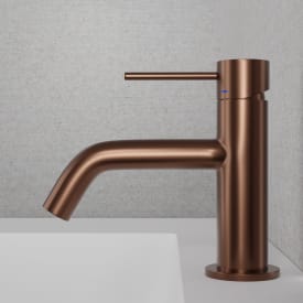 Scandtap Steel Voyage servantbatteri, uten bunnventil, amber