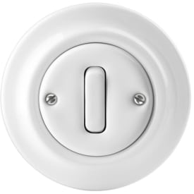 ABB Decento korskopplingsbrytare, vit