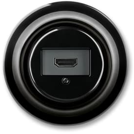 ABB Decento HDMI-uttak, sort