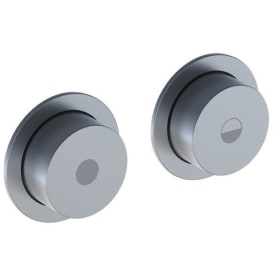 Vola A83 trykknapsæt, børstet krom