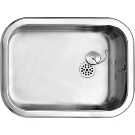 Intra BK480 diskbänk, 54x40 cm, rostfritt stål