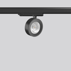 Arline, 3F rail spot 20/25W, 2100/2550 lm, 930, svart, On/Off
