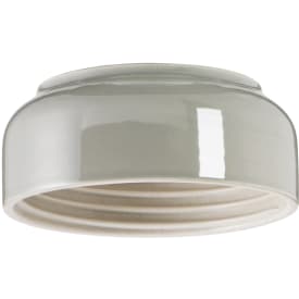 Loft- og Vægarmatur Ohm grå med 123,5 mm gevind IP44 LED