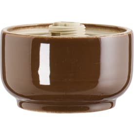 Loft- og Vægarmatur Ohm brun med 84,5 mm gevind IP44 G9