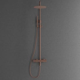 Scandtap Pleasure kararmatur med brusesæt, mat brun