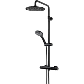 Pressalit Wave Waterfall 400 brusesæt, mat sort